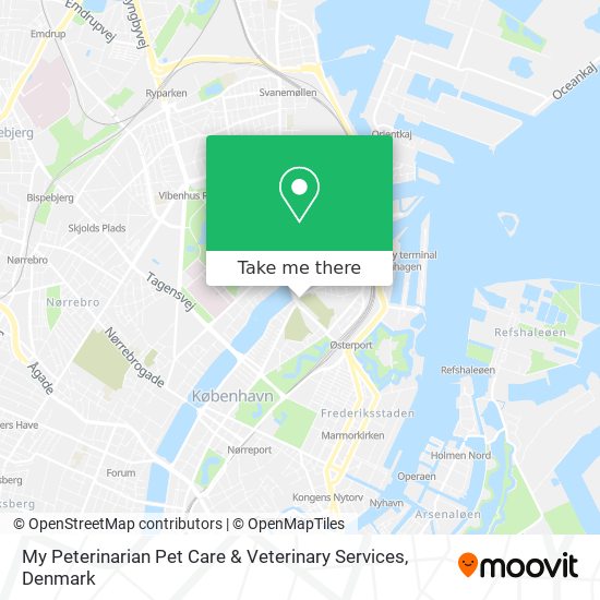 My Peterinarian Pet Care & Veterinary Services map