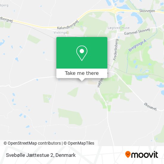 Svebølle Jættestue 2 map