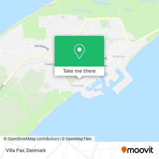 Villa Pax map