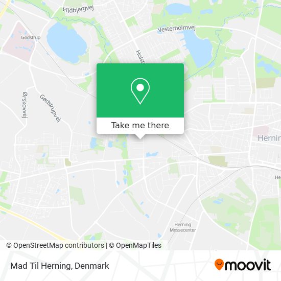 Mad Til Herning map