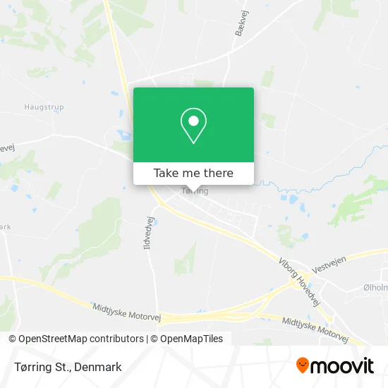 Tørring St. map