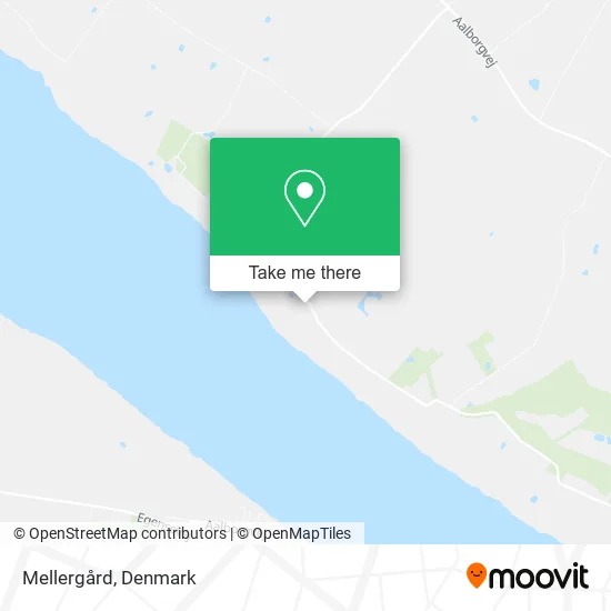 Mellergård map
