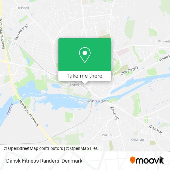 Dansk Fitness Randers map