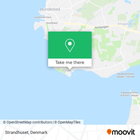 Strandhuset map