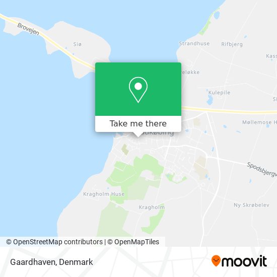 Gaardhaven map