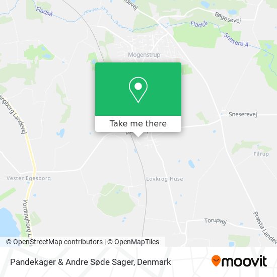 Pandekager & Andre Søde Sager map