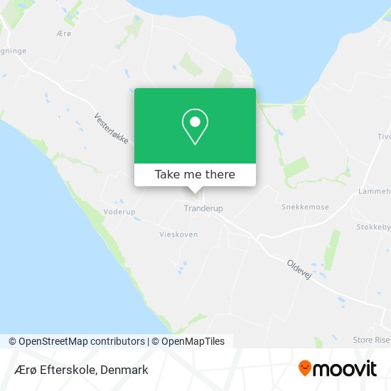 Ærø Efterskole map