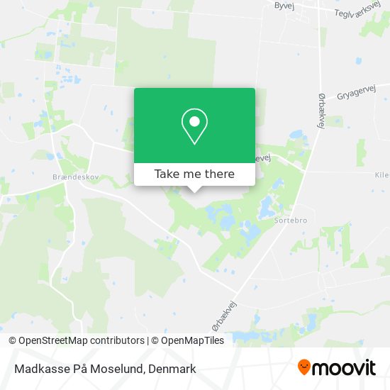 Madkasse På Moselund map