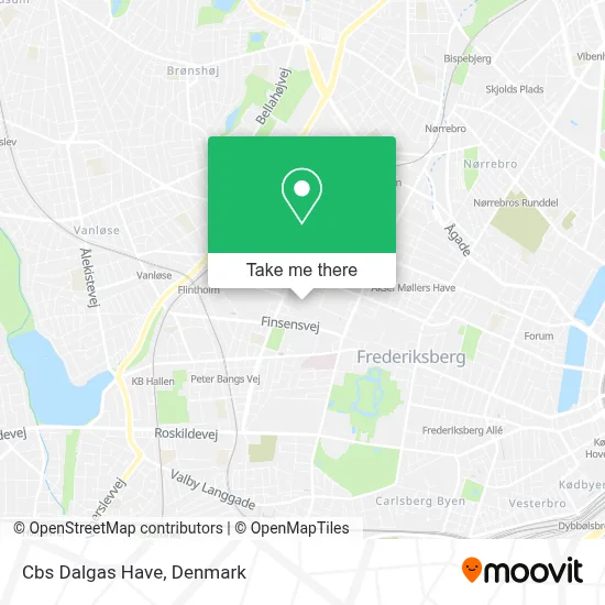Cbs Dalgas Have map