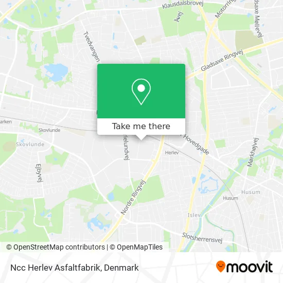 Ncc Herlev Asfaltfabrik map