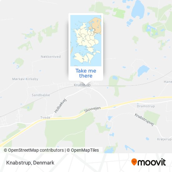Knabstrup map