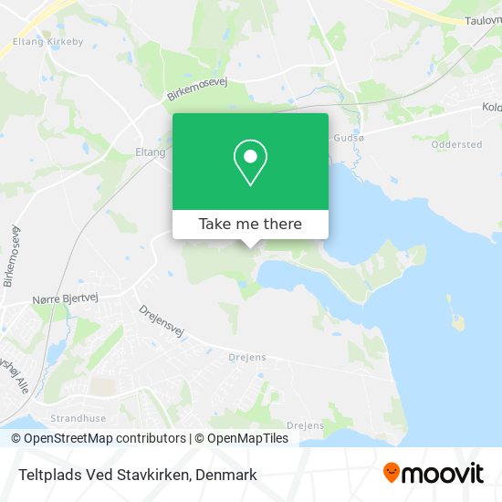 Teltplads Ved Stavkirken map