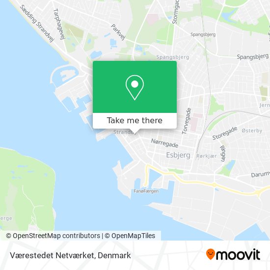 Værestedet Netværket map