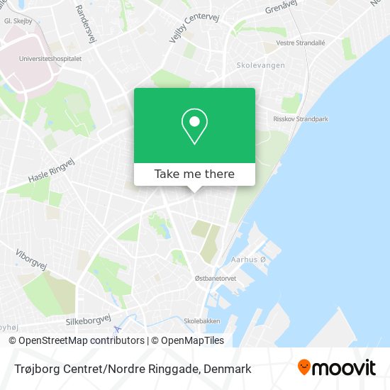 Trøjborg Centret / Nordre Ringgade map