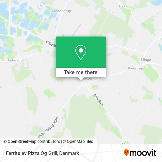 Ferritslev Pizza Og Grill map