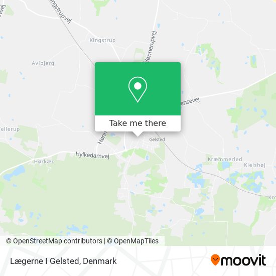 Lægerne I Gelsted map