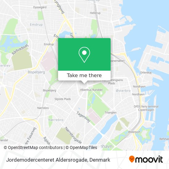 Jordemodercenteret Aldersrogade map