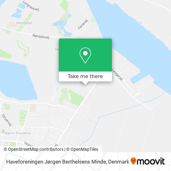 Haveforeningen Jørgen Berthelsens Minde map