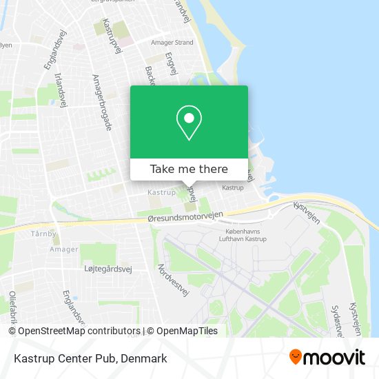 Kastrup Center Pub map