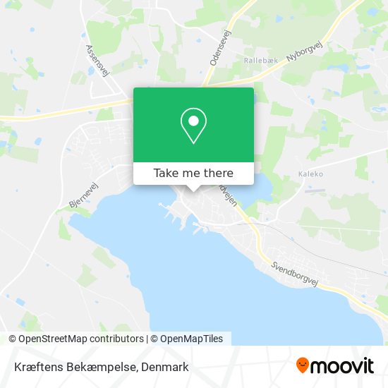 Kræftens Bekæmpelse map