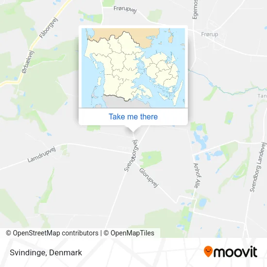 Svindinge map