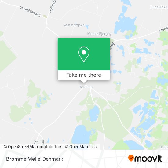 Bromme Mølle map
