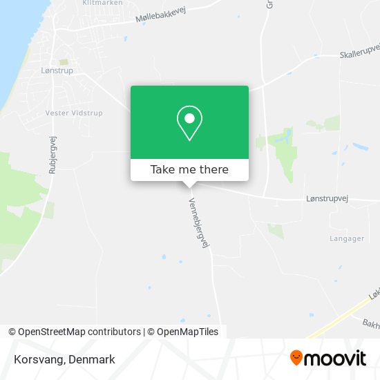 Korsvang map