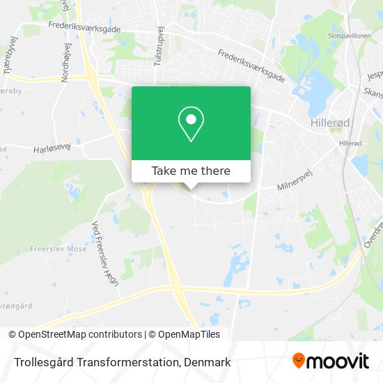 Trollesgård Transformerstation map