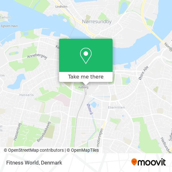 Fitness World map