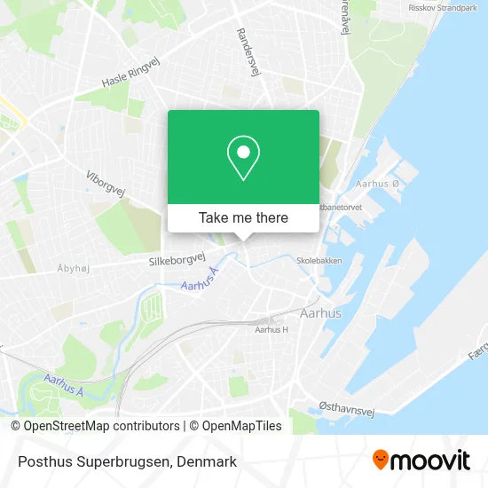 Posthus Superbrugsen map