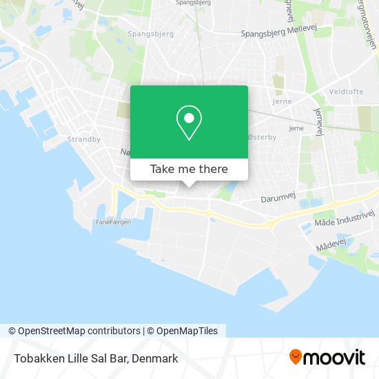 Tobakken Lille Sal Bar map