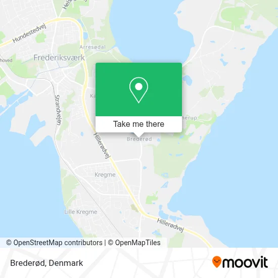 Brederød map