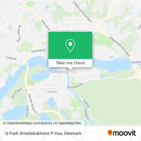 Q-Park Smedebakkens P-Hus map