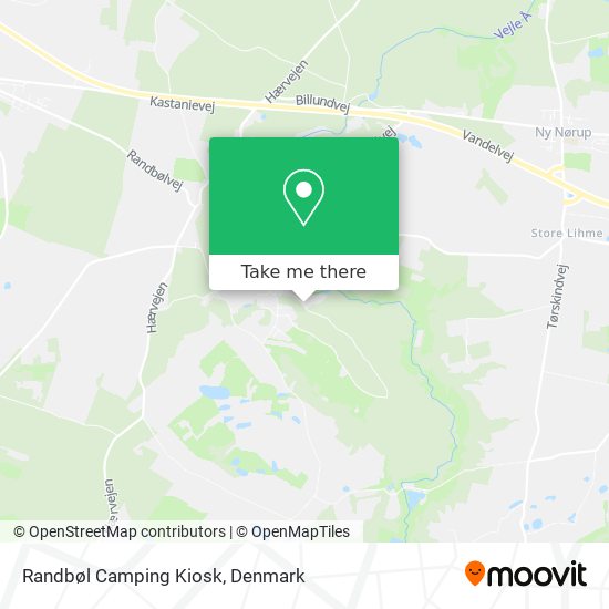 Randbøl Camping Kiosk map