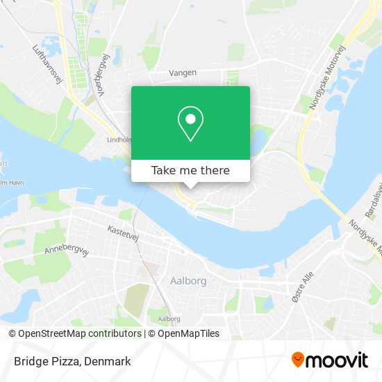 Bridge Pizza map