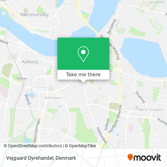 Vejgaard Dyrehandel map