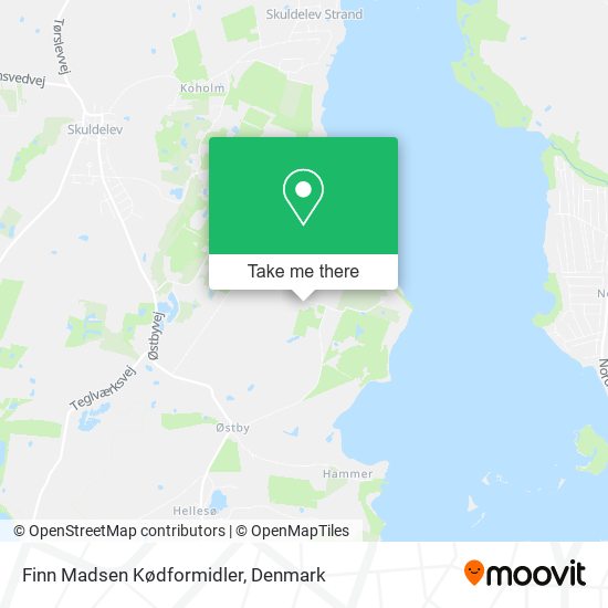 Finn Madsen Kødformidler map