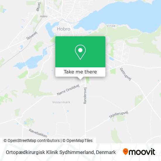 Ortopædkirurgisk Klinik Sydhimmerland map