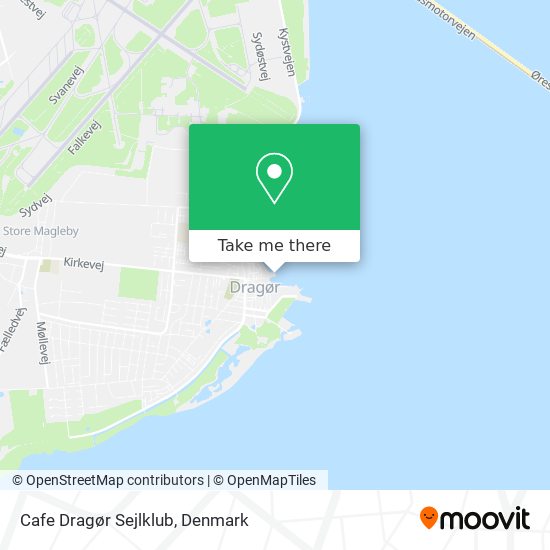 Cafe Dragør Sejlklub map