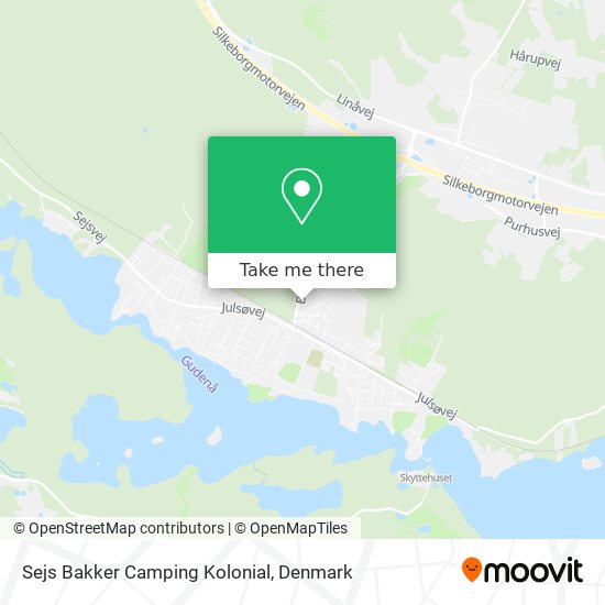 Sejs Bakker Camping Kolonial map