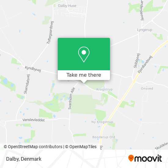 Dalby map