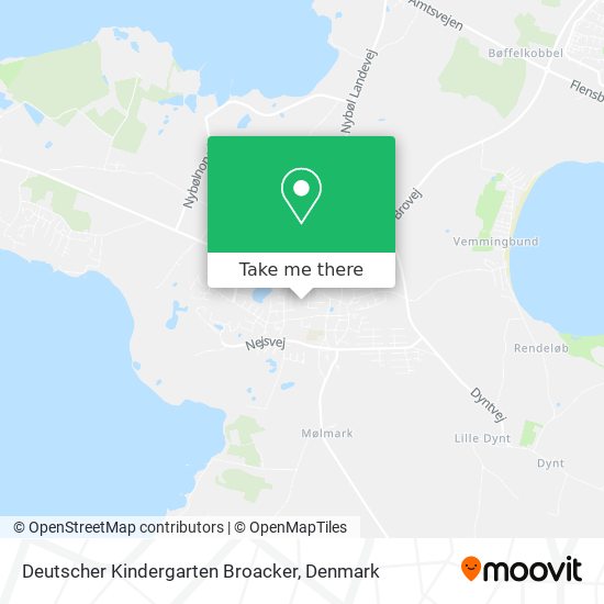 Deutscher Kindergarten Broacker map