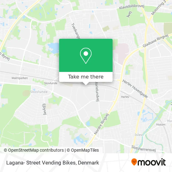 Lagana- Street Vending Bikes map