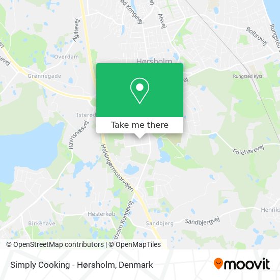 Simply Cooking - Hørsholm map