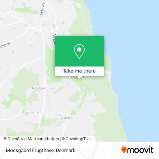 Moesgaard Frugthave map