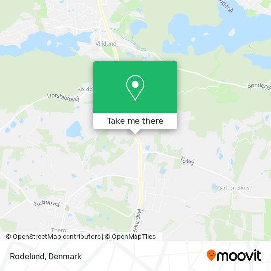 Rodelund map