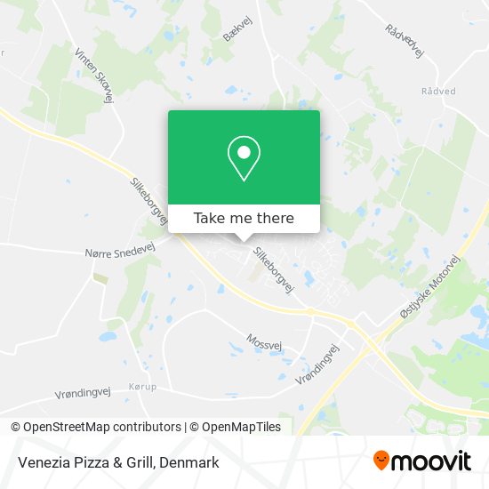 Venezia Pizza & Grill map