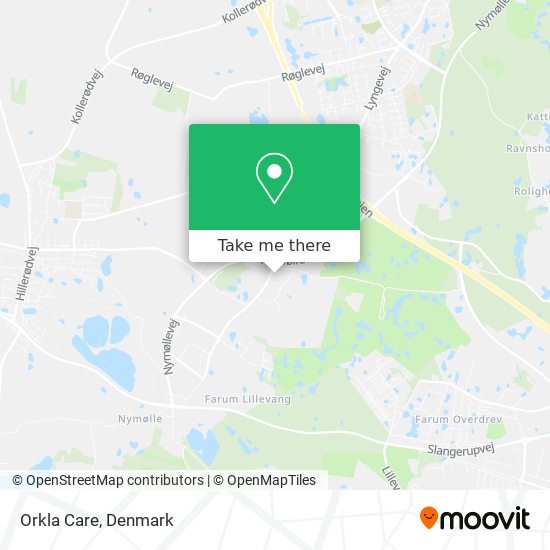 Orkla Care map