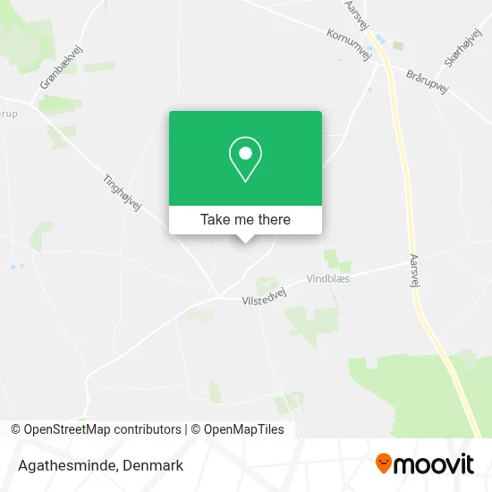 Agathesminde map