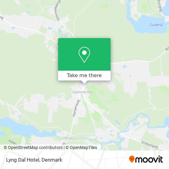 Lyng Dal Hotel map